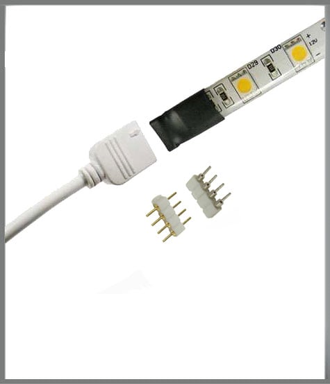 led tape connecting pins