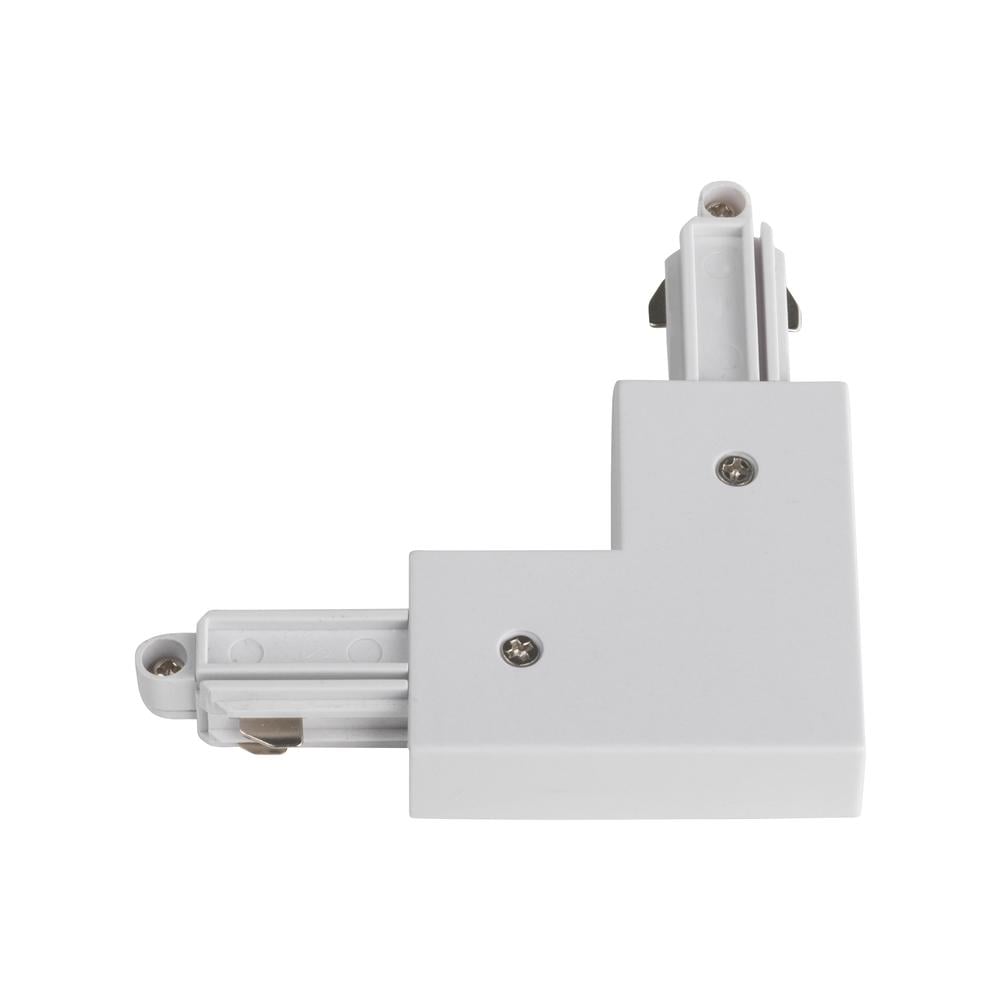 Track 90° Corner Connector Right Matt White Track Accessory Astro