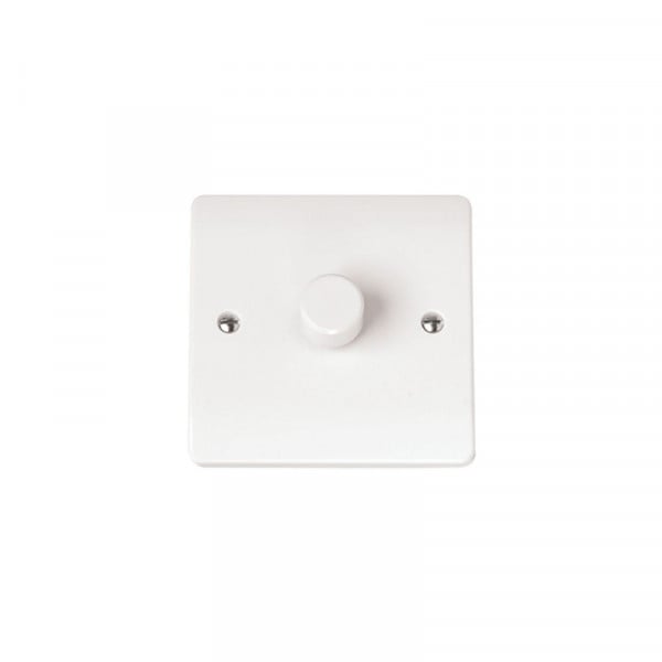 Click Mode 100W 2 Way Polar White Dimmer Switches