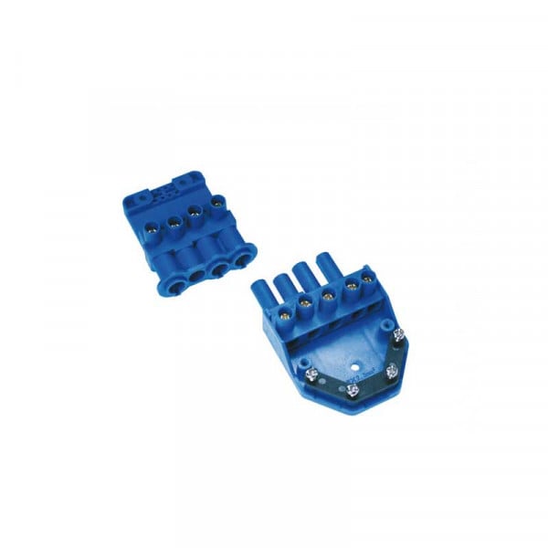 Click Flow 250V 20A 4 Pin Flow Connector - Screw-Down Cord Grip (CT202C)