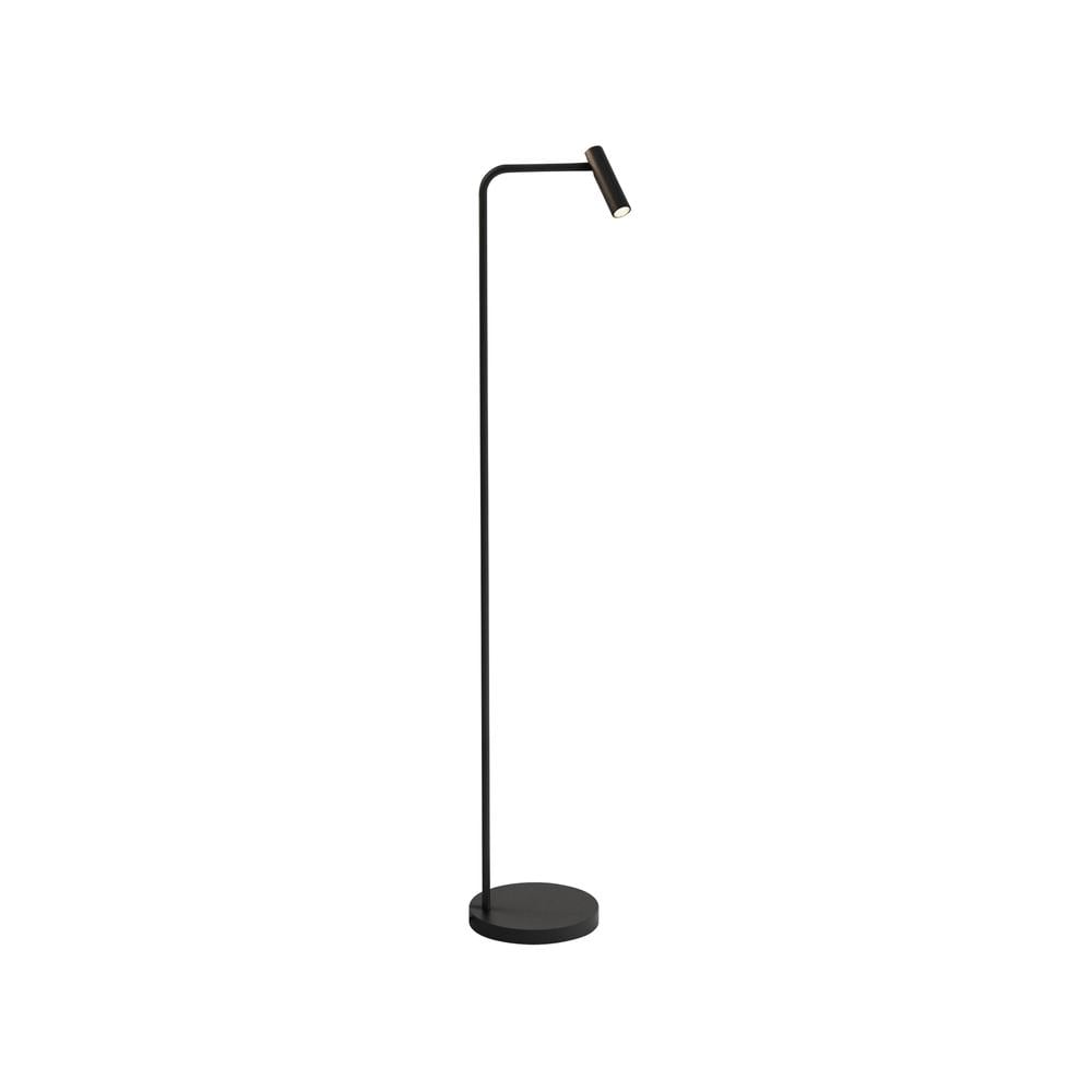 Enna Floor LED Matt Black Floor Light Astro