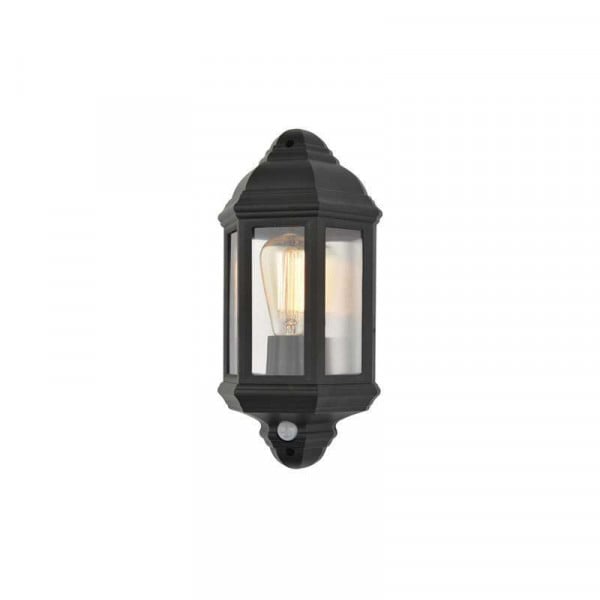Half lantern wall light with sensor deals