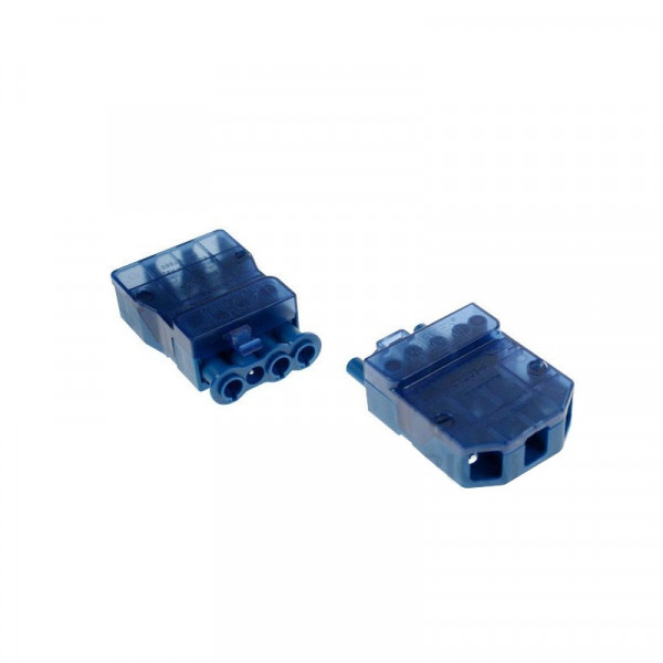 Click Flow 250V 20A 4 Pin Flow Connector - Fast-Fit Cord Grip (CT203C)