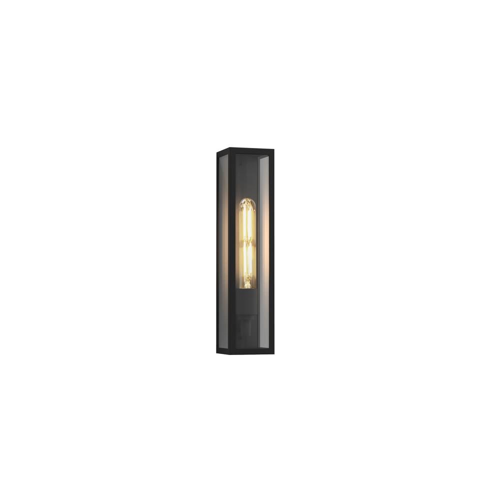 Harvard Wall Textured Black Wall Light Astro