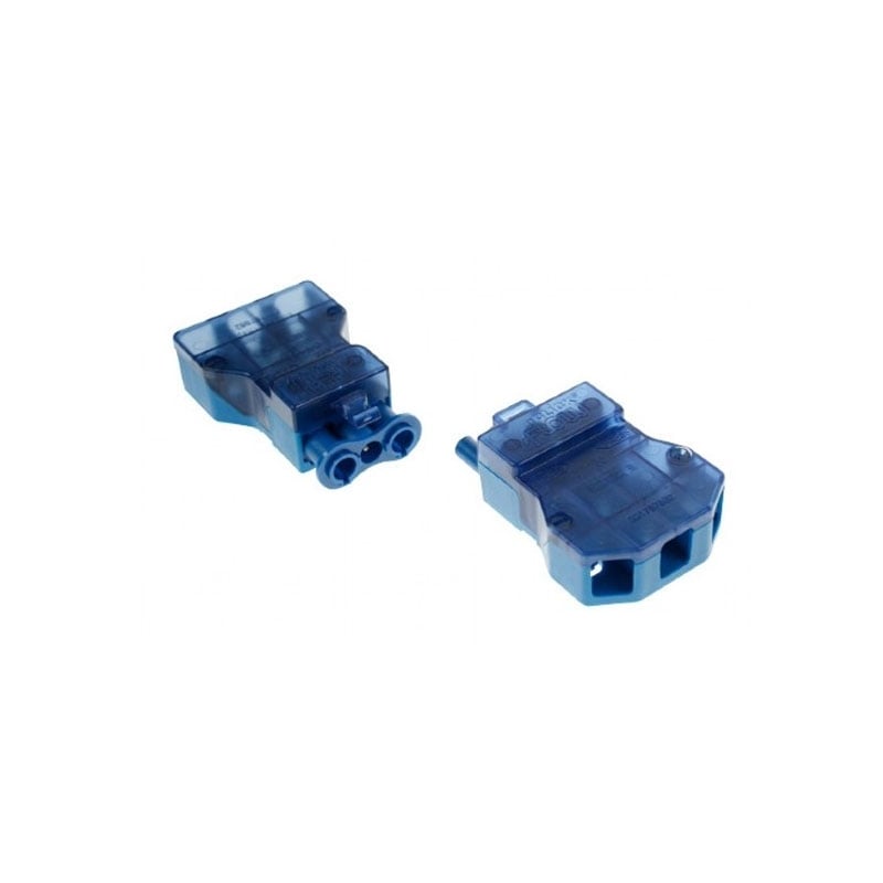 CT101C CLICK FLOW 3 PIN CONNECTOR PULL APART ** PACK OF 10 ** 