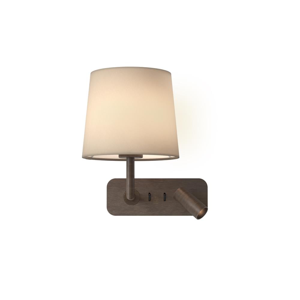 Side by Side Bronze Reading Light Astro