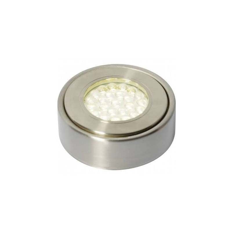Surface 230V LED Under Cabinet Light Stainless Steel 3000K