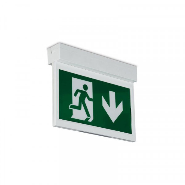 Emergency Exit Blade Label Down Collingwood