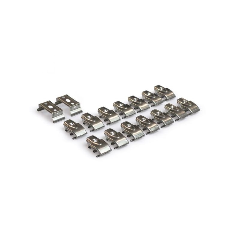 Short Brackets Fixing 2 Kit for Caiman 6FT Single LED Fitting Collingwood Lighting