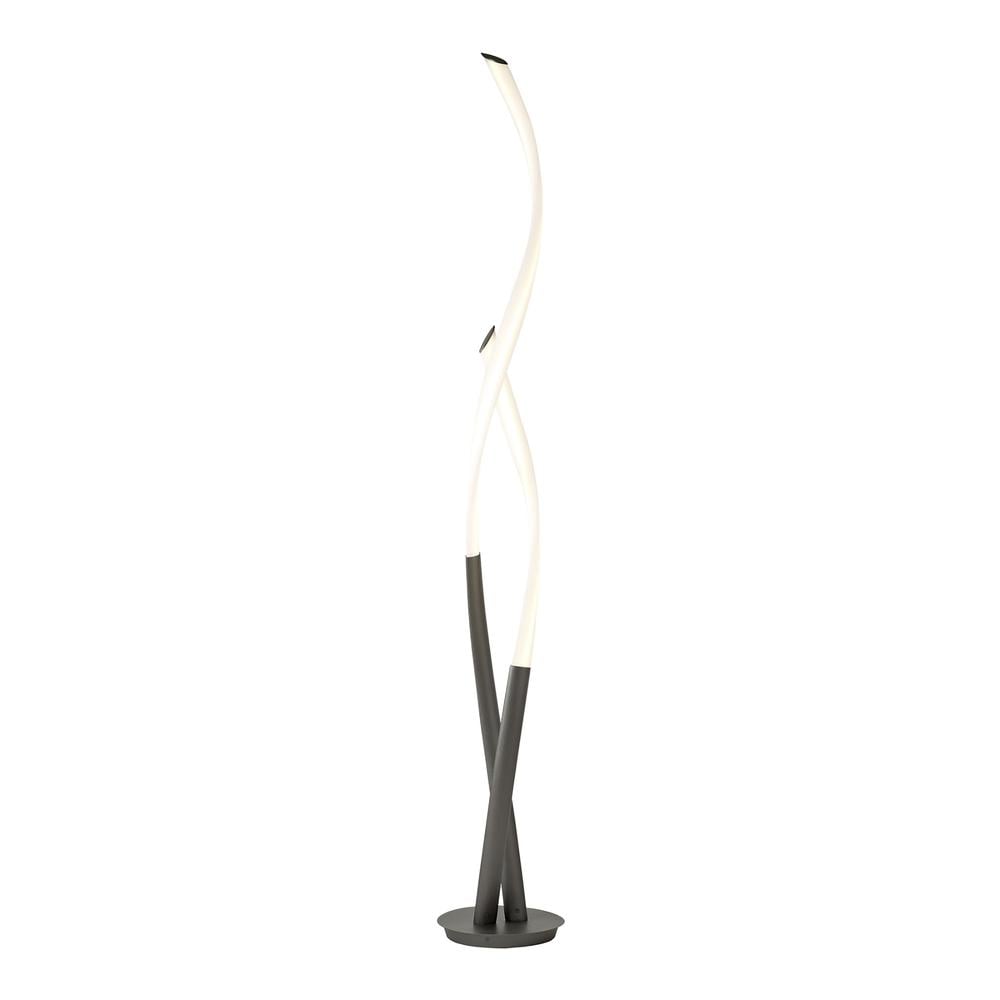 Armonia Floor Lamp 30W LED 3000K 2250lm Titanium/Frosted Acrylic Mantra