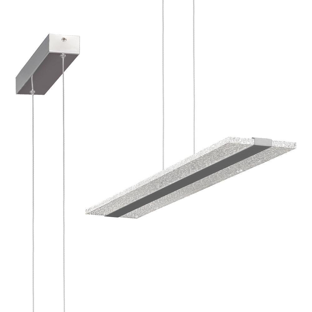 Burbuja Pendant Linear 120cm 48W LED 4000K 3360lm Chrome Mantra
