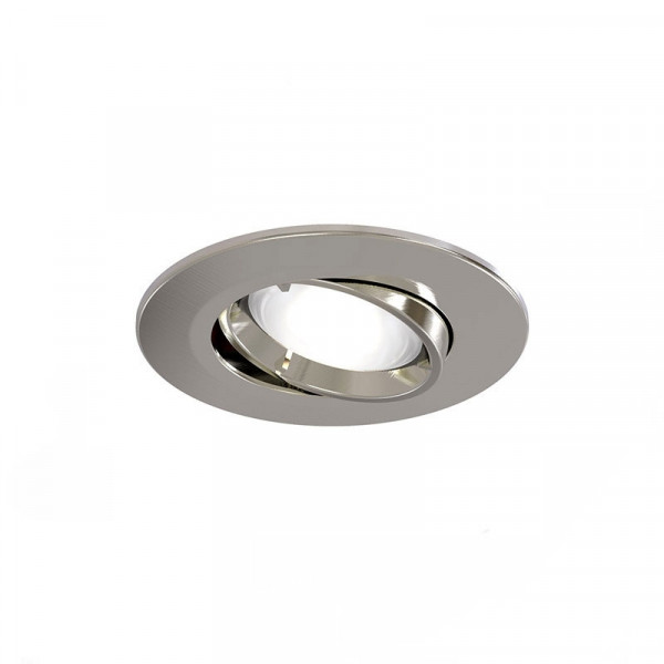 Ansell Edge Fire Rated GU10 downlight Satin Chrome Adjustable
