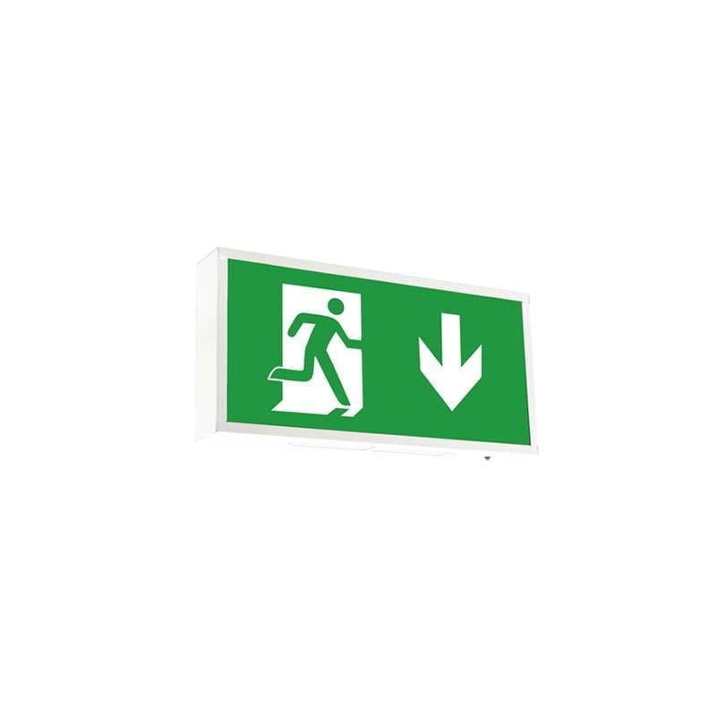 Ansell AG8/L/AL Guardsman Legend Arrow Left Exit Sign
