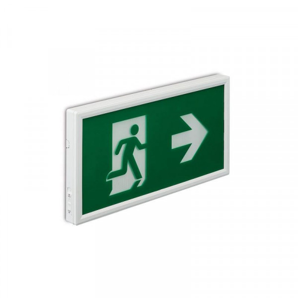 Emergency Exit Box 50lm Viewing Distance 35m Manual Test Collingwood