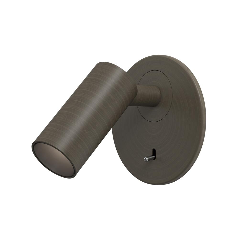 Micro Recess Switched Bronze Reading Light Astro