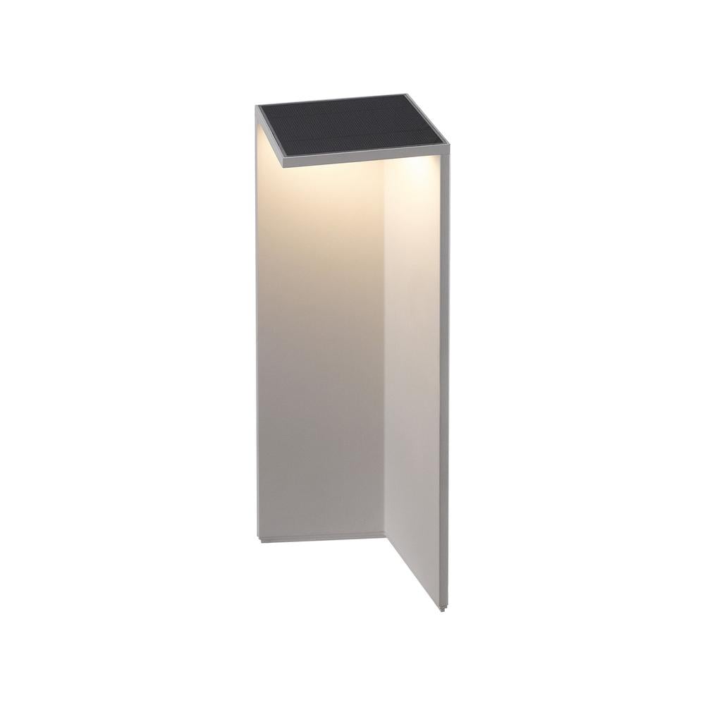 Chevalier Bollard Solar/Sensor 2.2W LED 3000K 188lm IP54 Graphite Mantra