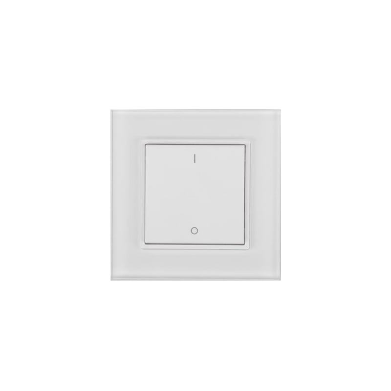 Single Channel Wall Mount Push Switch (Battery Powered) Downlights.co.uk