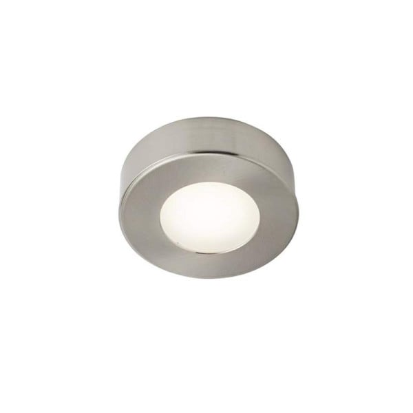 Forum Culina Argi LED CCT Round Under Cabinet Light Satin Nickel