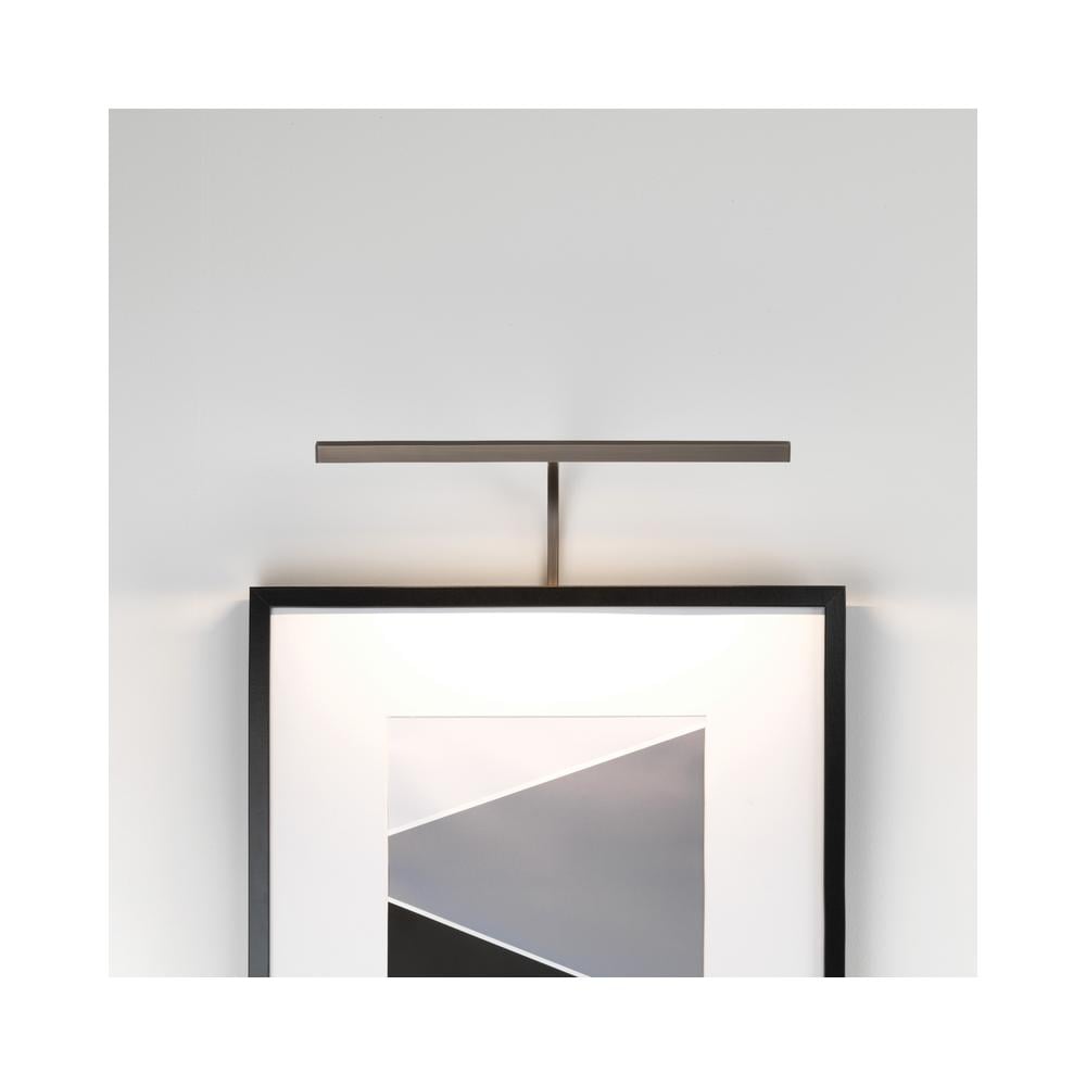 Mondrian 400 Frame Mounted LED Bronze Picture Light Astro
