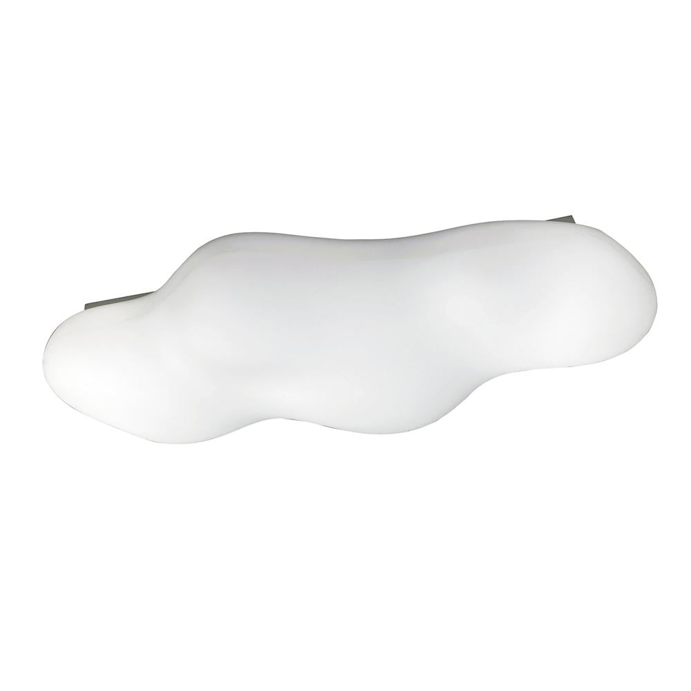 Eos Ceiling 6 Light E27 Outdoor IP44 Opal White Mantra