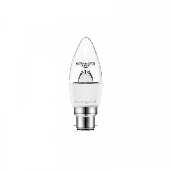 Integral B22 Non-Dimmable Candle LED Bulbs