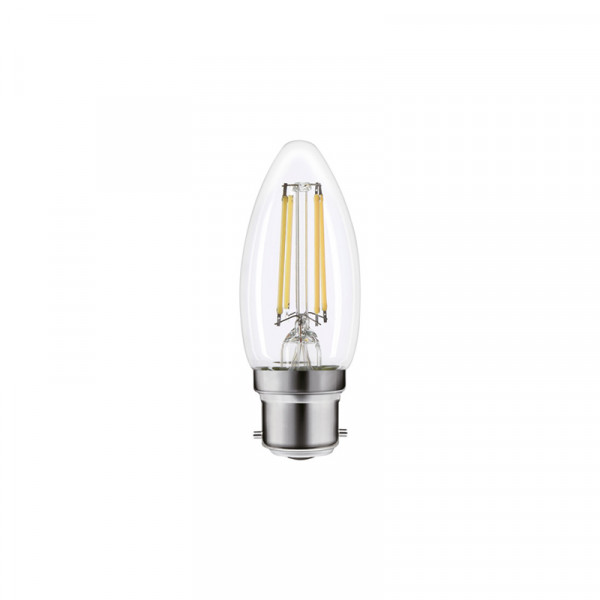 Integral B22 Non-Dimmable Omni Filament Candle LED Bulb 4.2W 4000K