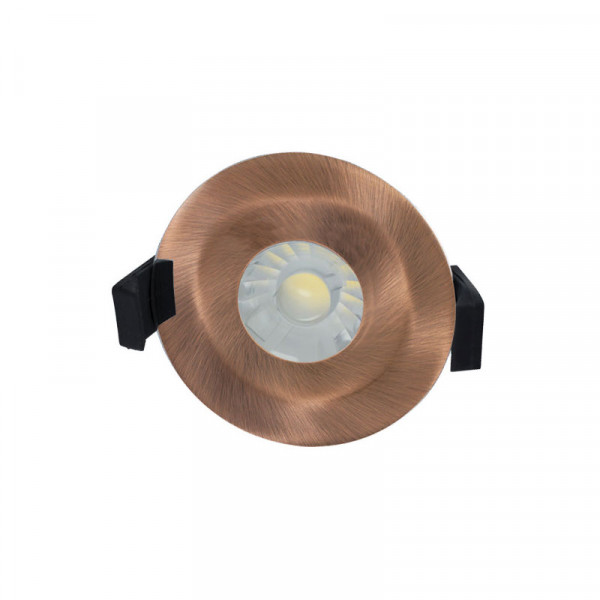 Integral LED Downlight Copper Non Dimmable 3000K