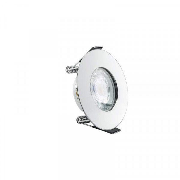 Integral EvoFire IP65 Downlight Chrome 2700K Without Insulation Coverable