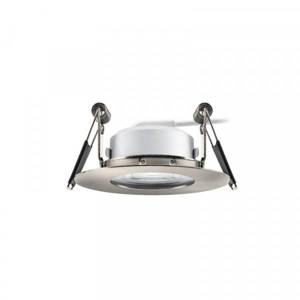 Integral EvoFire IP65 Downlight Satin Nickel 2700K Without Insulation Coverable