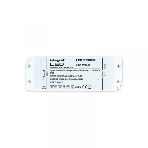 Integral Ultra-Slim Non-Dimmable 12V DC LED Strip Drivers