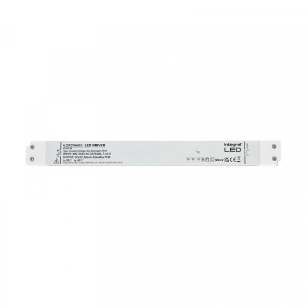 Integral Long & Slim Non-Dimmable 12V DC IP20 LED Strip Drivers