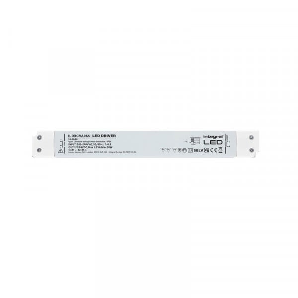 Integral Long & Slim Non-Dimmable 24V DC IP20 LED Strip Drivers