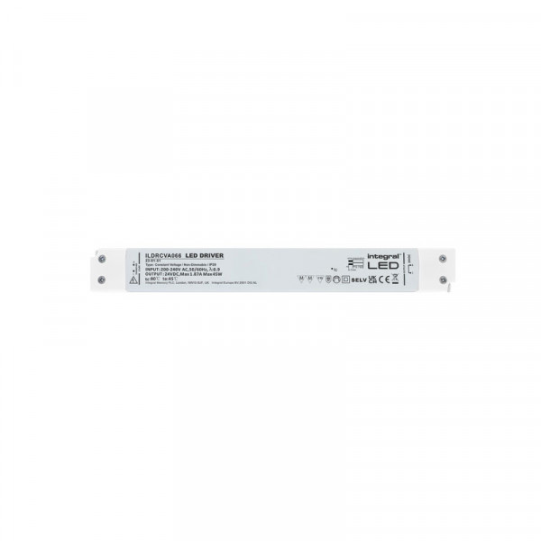 Integral Long & Slim Non-Dimmable 24V DC IP20 LED Strip Drivers