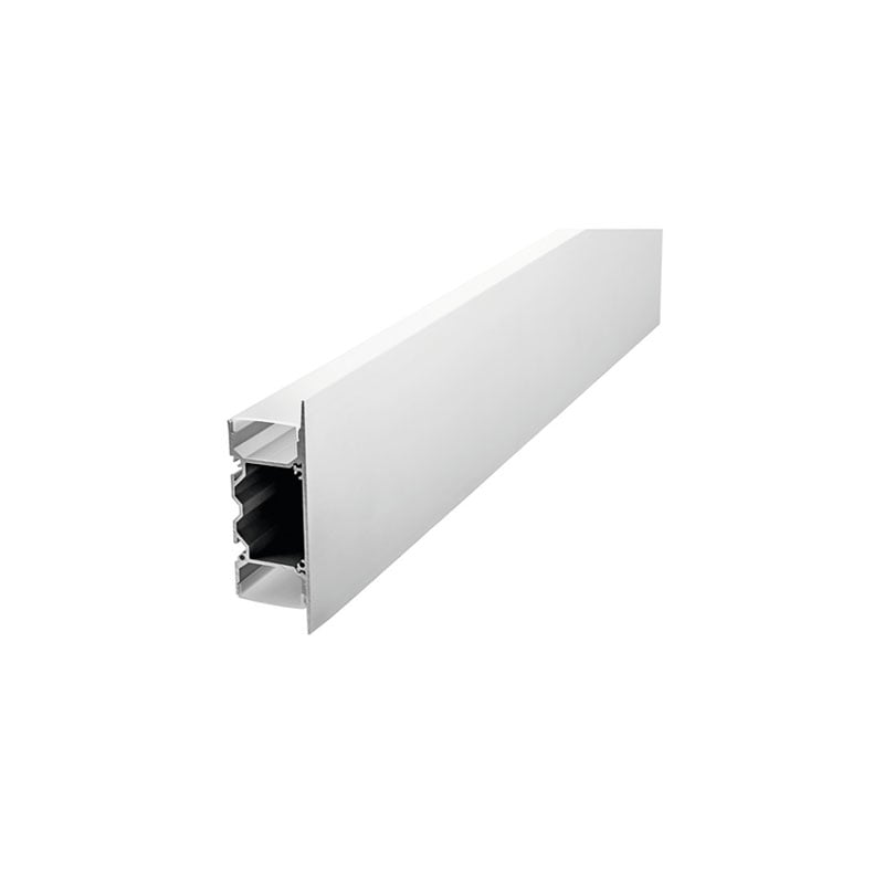 Surface Mount Frosted Diffuser Profile Aluminium Rail 2 Metre Integral LED