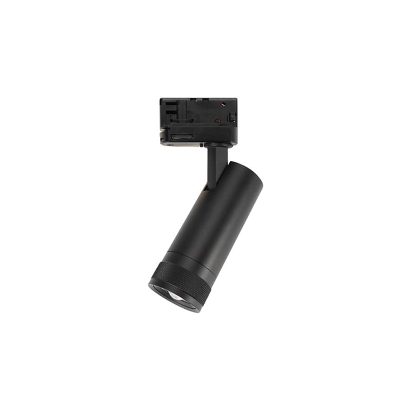 Focus Pro 24W Black LED Track Spot Light 4000K Integral LED