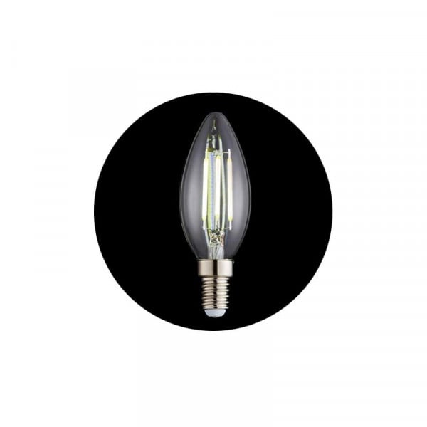 Forum Inlight 4W E14 Candle Dimmable LED Filament Lamp 4000K