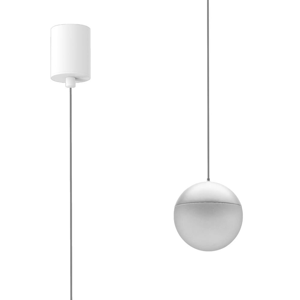Kilda 1 Light Surface Pendant 10W LED 3000K 800lm White Mantra