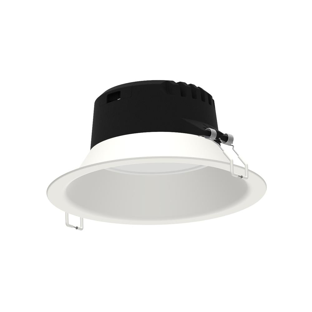 Medano Round 23.3cm LED Downlight 21W 4000K 2100lm White Cut Out 206mm Mantra