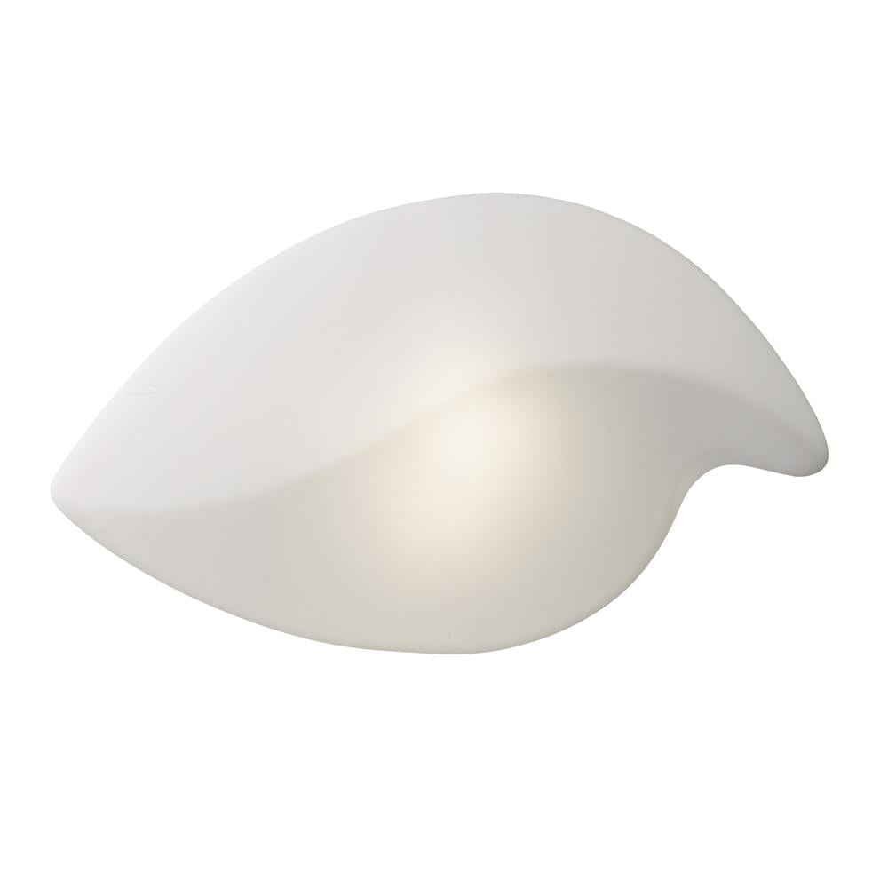 Natura Flush Ceiling/Wall Indoor Large 2 Light E27 Polished Chrome/Opal White Mantra