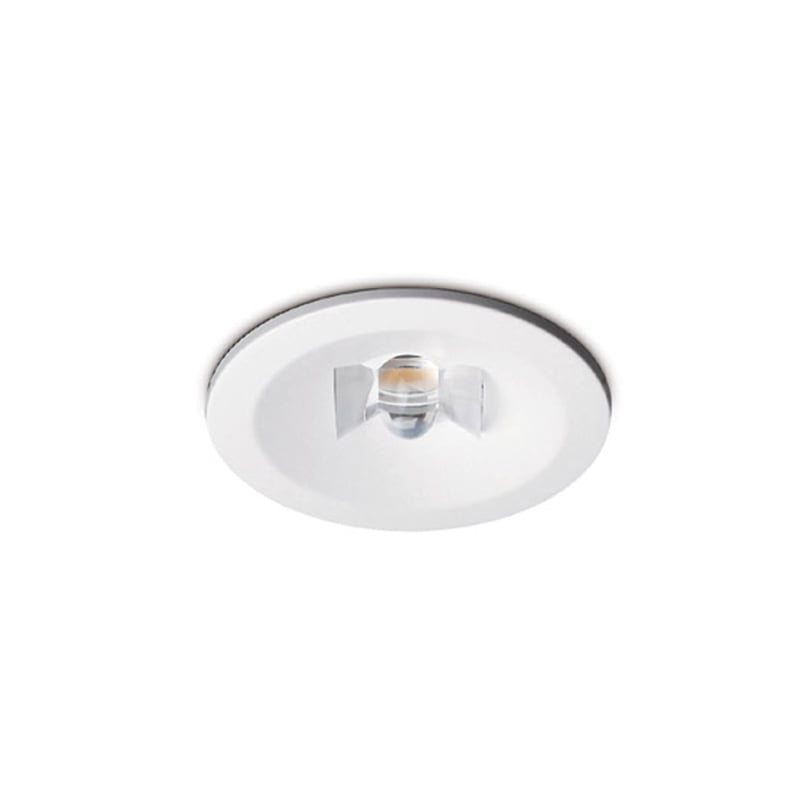 Standard Lens 3W Non-Maintained Emergency Downlight White Kosnic Nitro