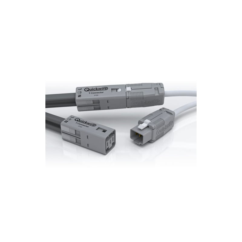 Two Part Mini Connector for Downlights 16A Quickwire