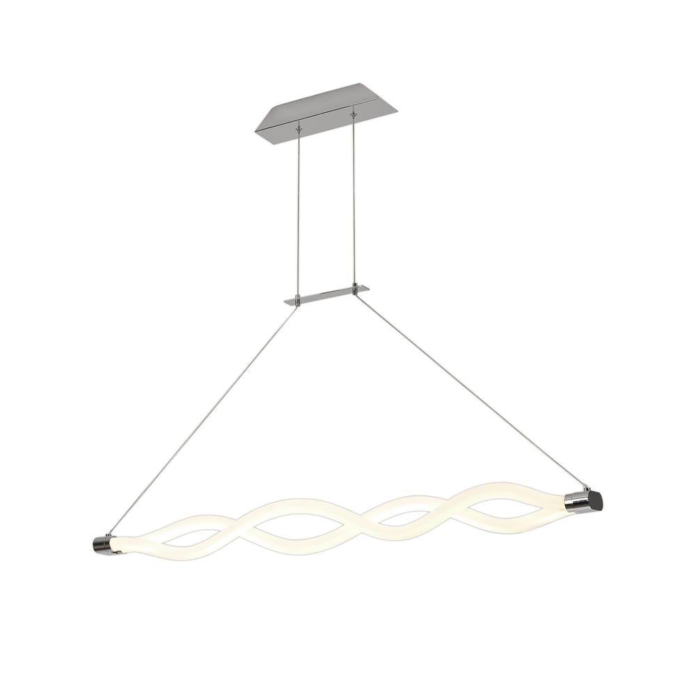 Sahara II Linear Pendant 40W LED 3000K 3000lm IP20 Chrome Mantra
