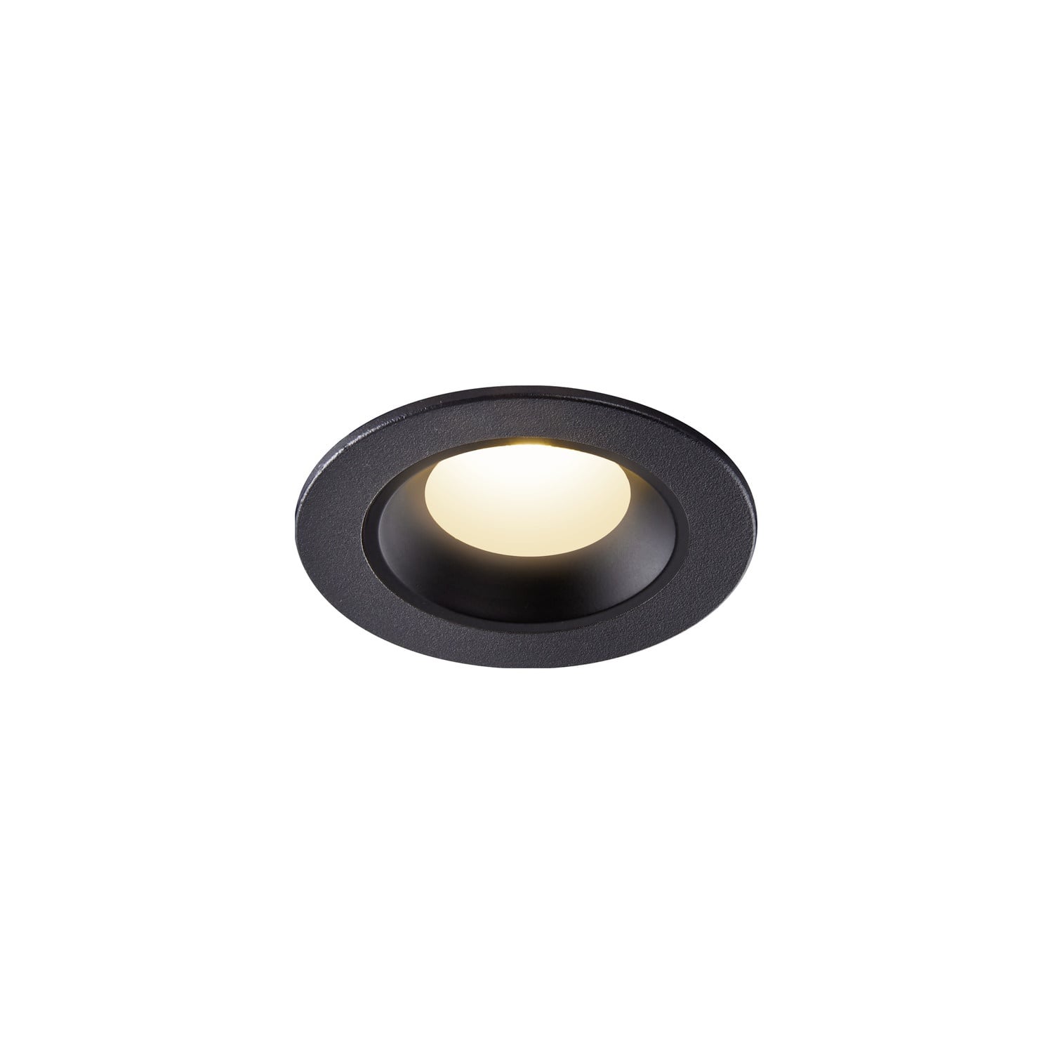 Numinos Xs Black Recessed Ceiling Light 3000K 55 Degrees SLV Lighting