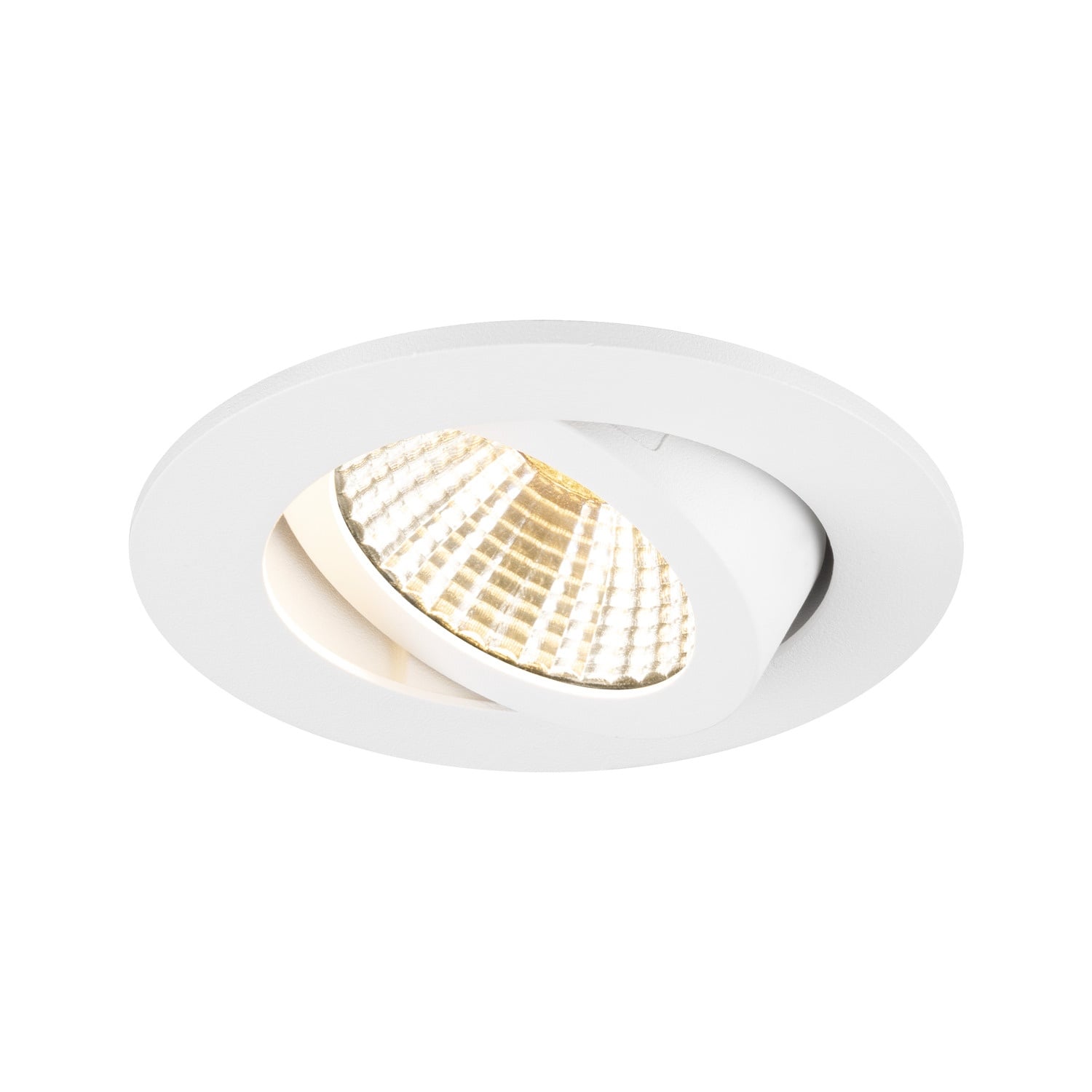New Tria 68 Recessed Ceiling Light 3000K 38 degrees IP20 Round White SLV Lighting