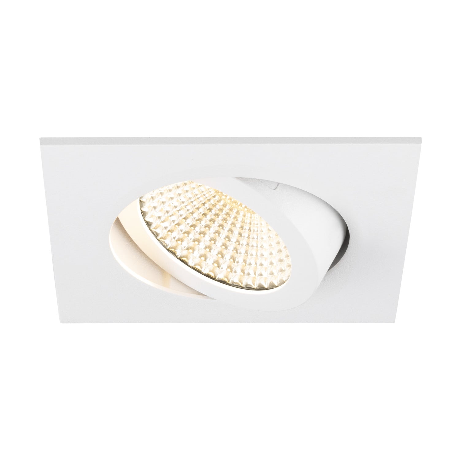 New Tria 68 Recessed Ceiling Light 1800-3000K 60 degrees IP20 Square White SLV Lighting