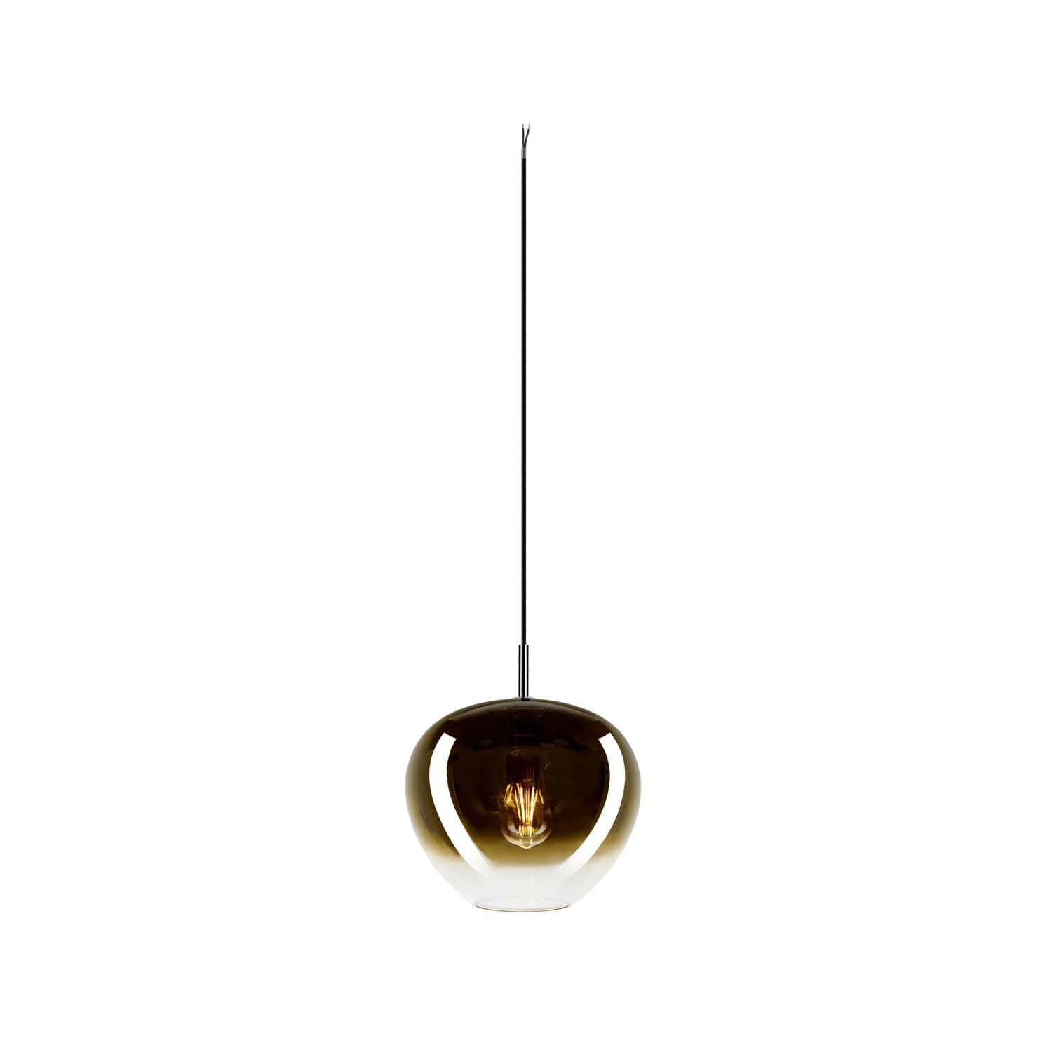 Pantilo Convex 29 Pendant Light 250cm E27 Gold SLV Lighting