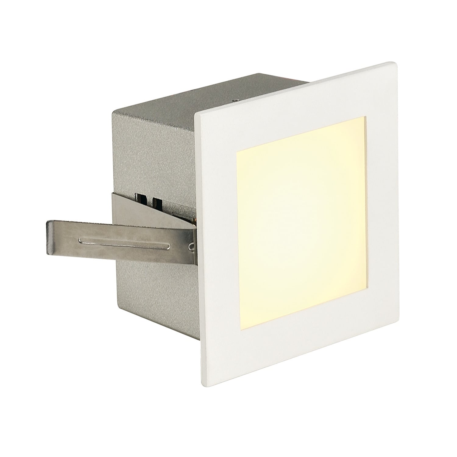 Frame Basic Recessed Fitting LED 3000K Square Matt White SLV Lighting