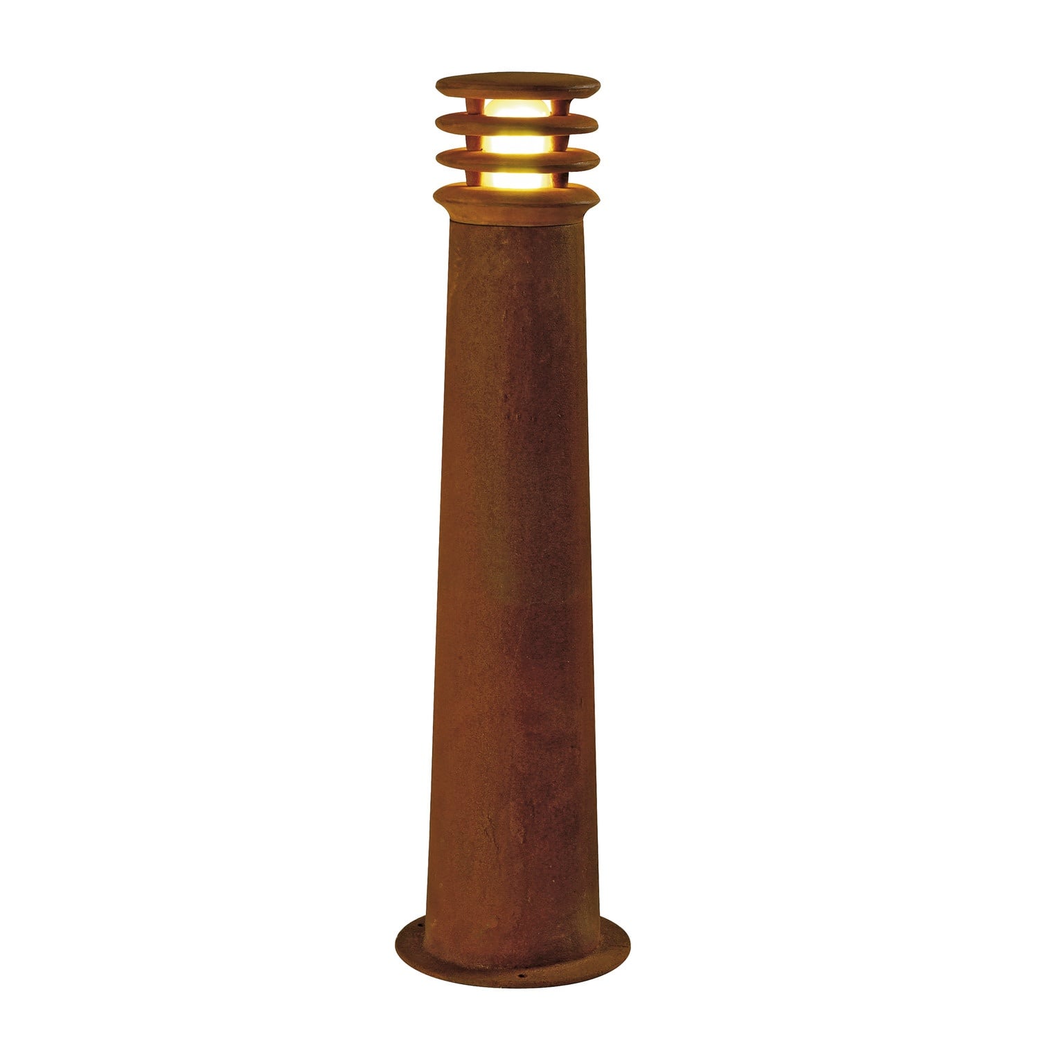 Rusty 70 Outdoor Floor Stand Tc-Dse IP55 Round Rusted Steel /H 19/70 Cm SLV Lighting