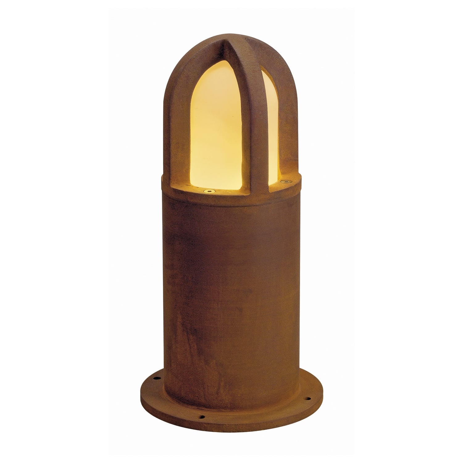 Rusty Cone 40 Outdoor Floor Stand Tc-Dse IP54 Round Rusted Steel /H 15/40 Cm SLV Lighting