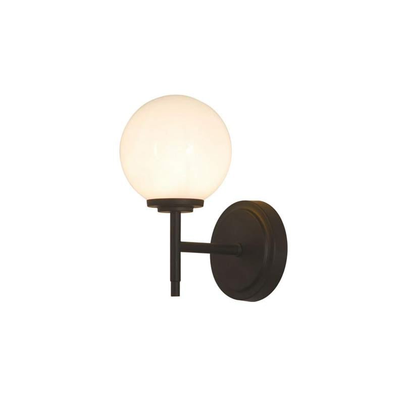 Wall Light Matt Black G9 IP44 Forum Porto